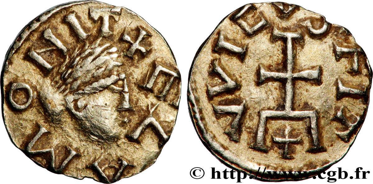 QUENTOVIC (WICVS IN PONTIO) Triens, monétaire ELA, type V TTB+