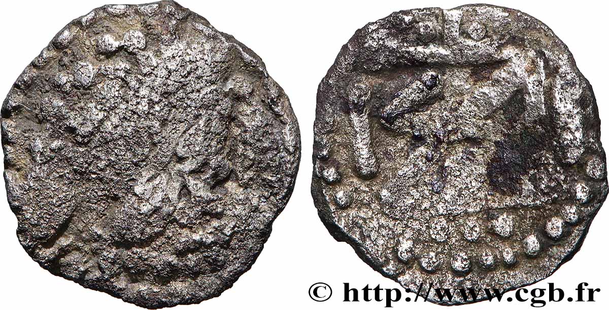 MEROVINGIAN COINS Denier S