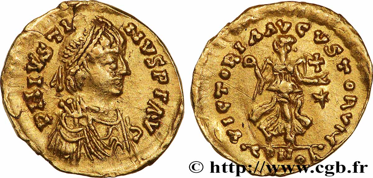 PSEUDO IMPERIAL COINAGE Tremissis q.SPL
