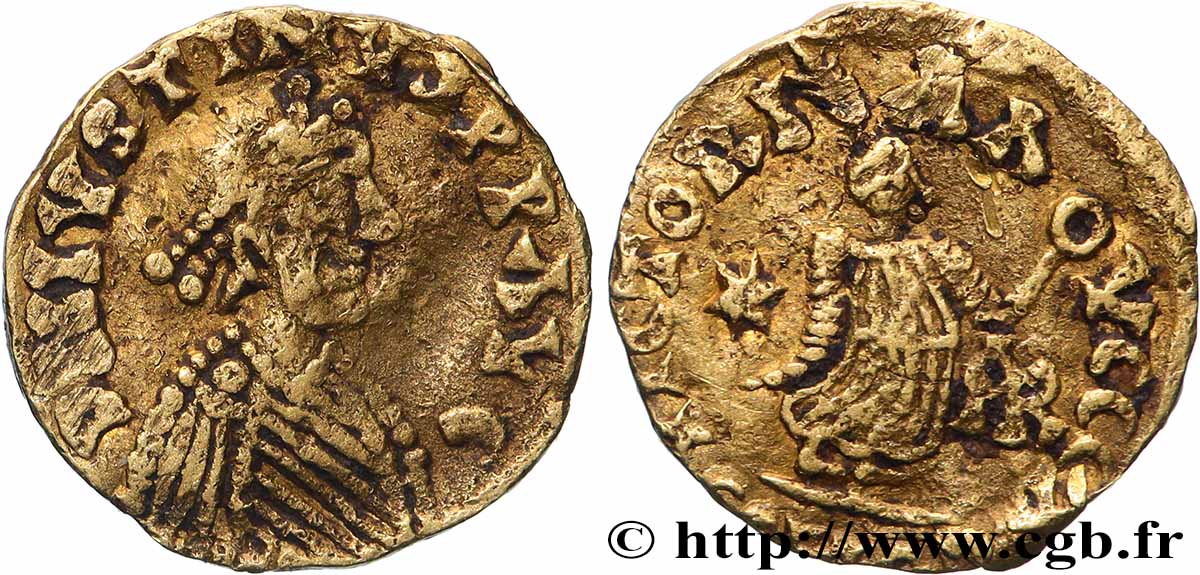 BURGUNDIANS - LYON - GONDEMAR II Triens XF/VF