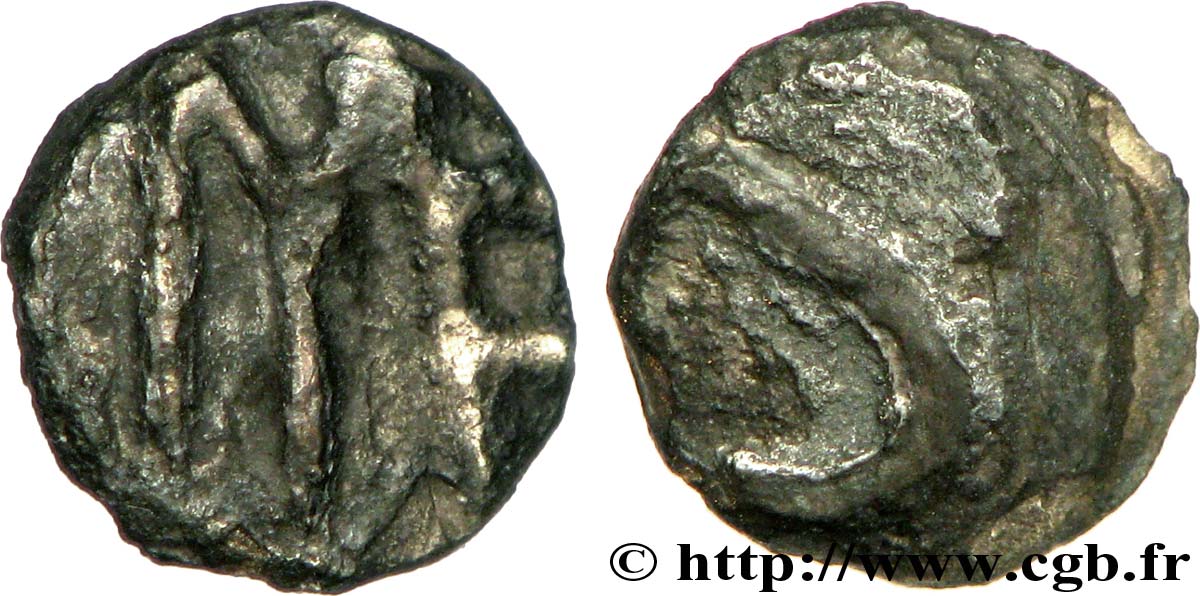 PAGUS MOSELLENSIS - METTIS - METZ (Moselle) - ANONYMOUS COINAGE Denier léger au monogramme ME XF/VF