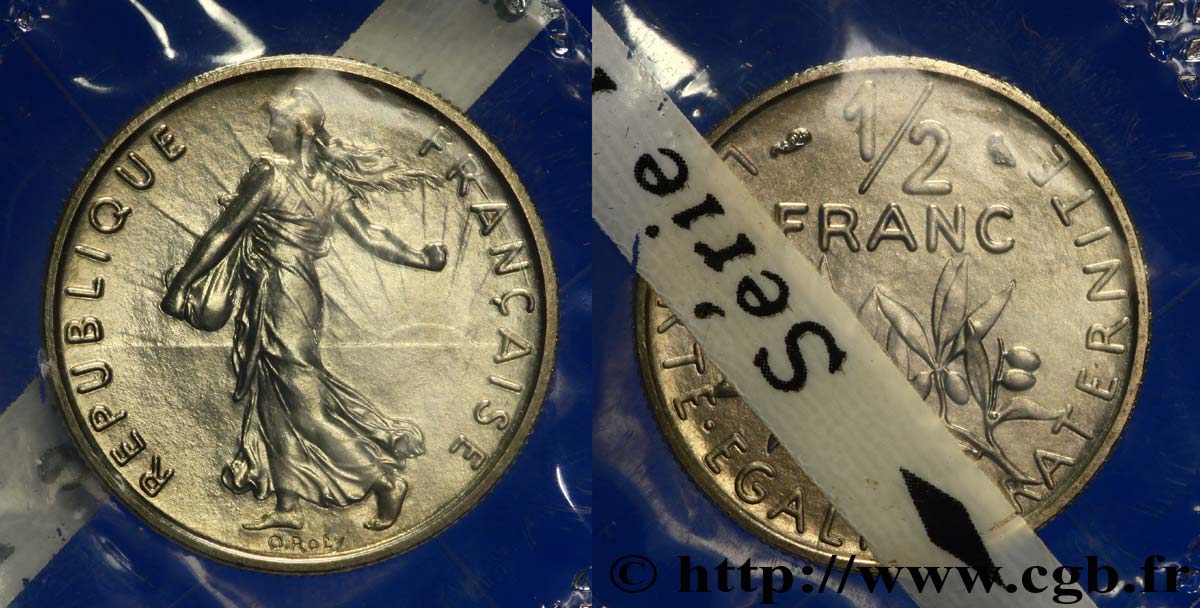 1/2 franc Semeuse 1970 Paris F.198/9 ST70