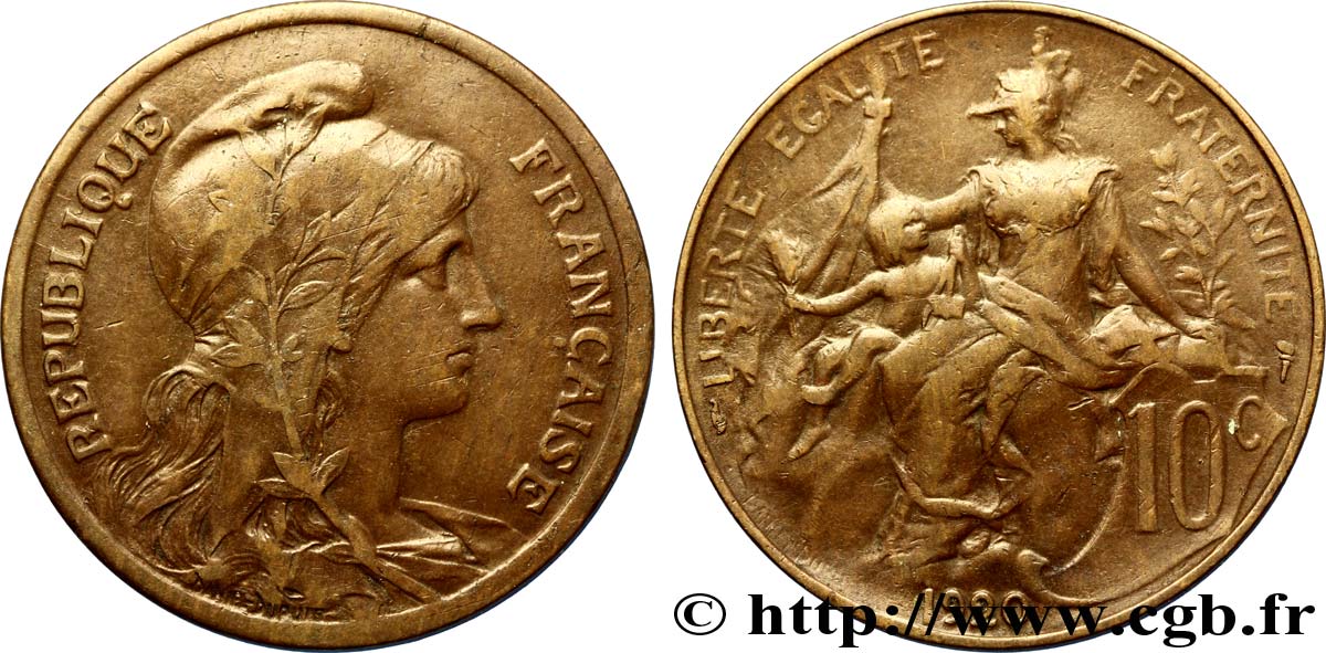 10 centimes Daniel-Dupuis 1920  F.136/29 S35 