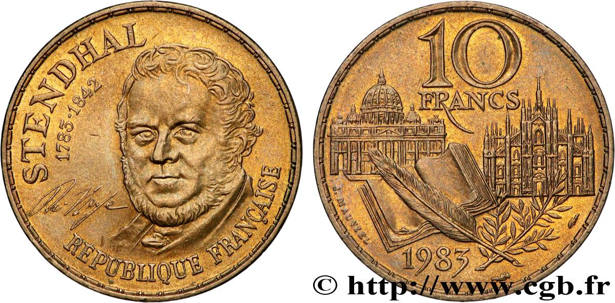 10 francs Stendhal 1983 F.368/2 VZ