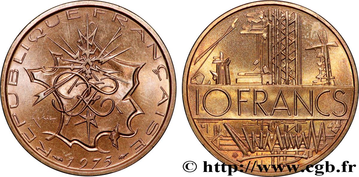 10 francs Mathieu 1975 Pessac F.365/3 SUP