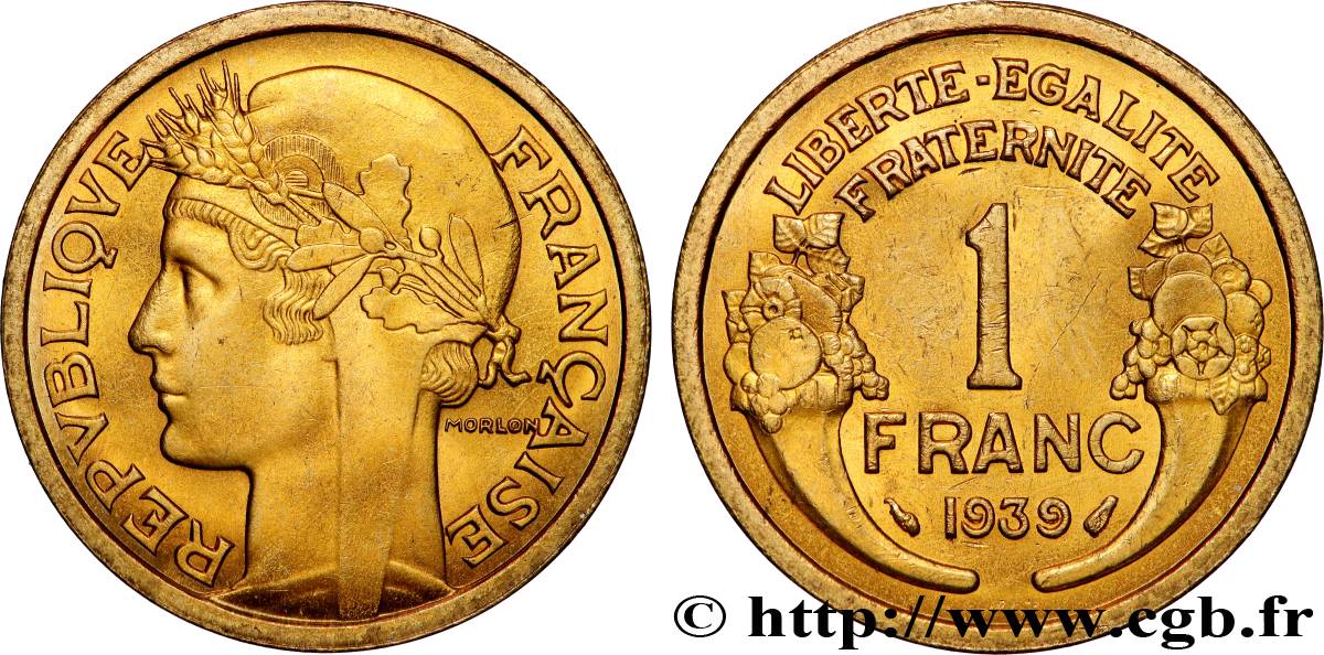 1 franc Morlon 1939 Paris F.219/10 SPL64