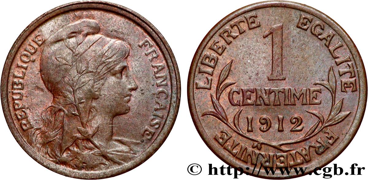 1 centime Daniel-Dupuis 1911 Paris F.105/13 MS