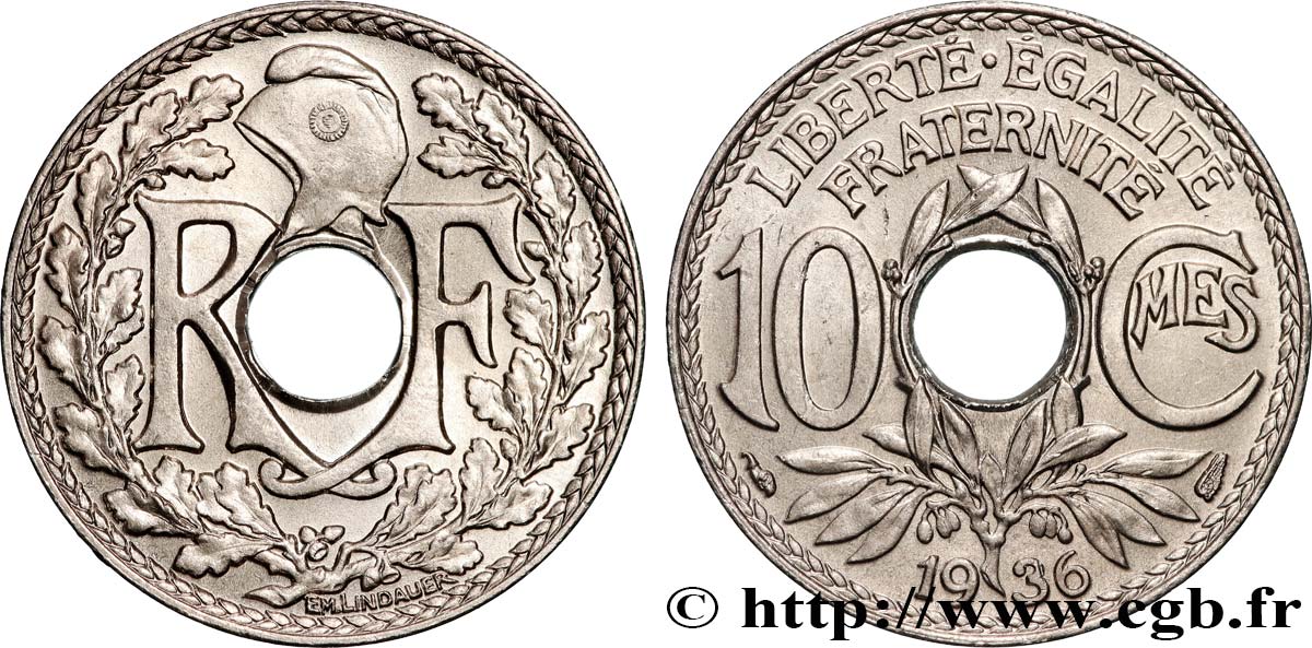 10 centimes Lindauer 1936  F.138/23 MS