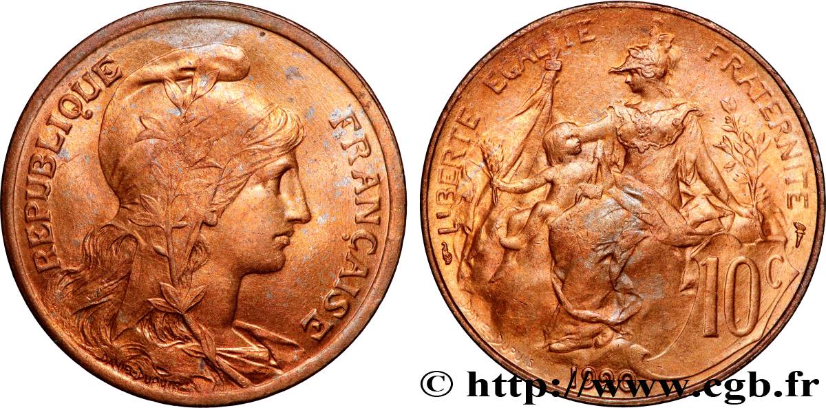 10 centimes Daniel-Dupuis 1920 F.136/29 SUP62