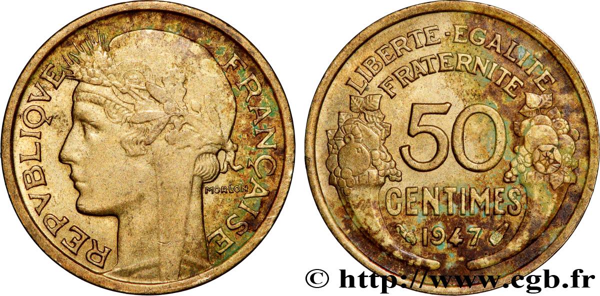 50 centimes Morlon 1947 F.192/19 TTB+