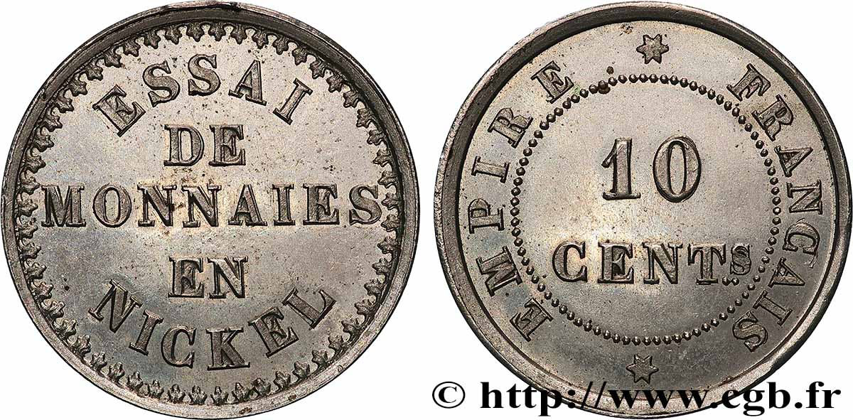 Essai de 10 centimes n.d.  VG.3562  MS