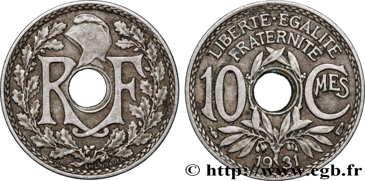 10 centimes Lindauer 1931 F.138/18 TTB+
