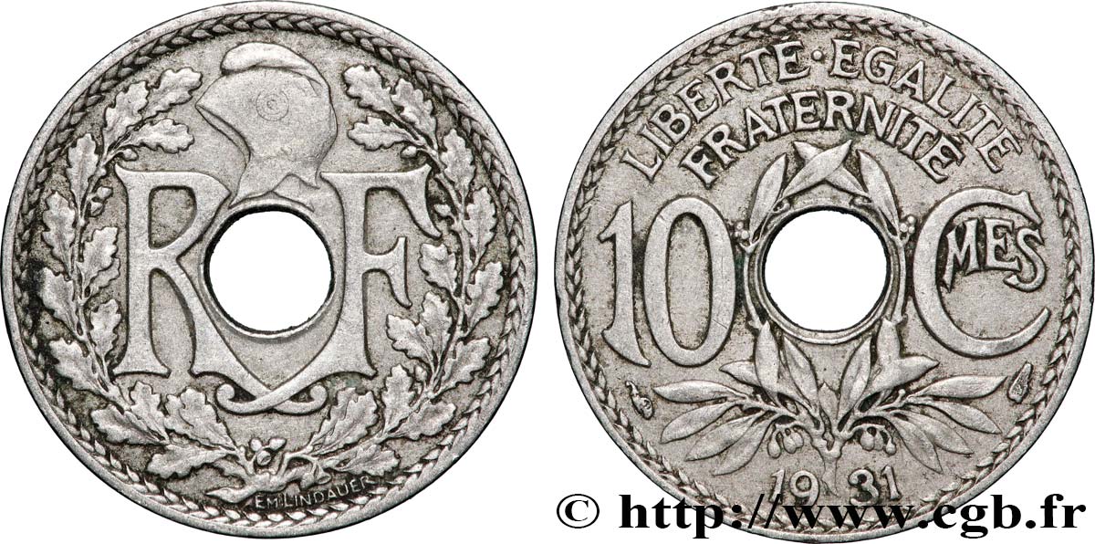 10 centimes Lindauer 1931 F.138/18 fVZ