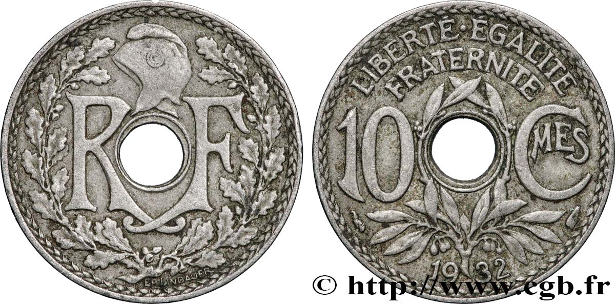 10 centimes Lindauer 1932 F.138/19 TTB