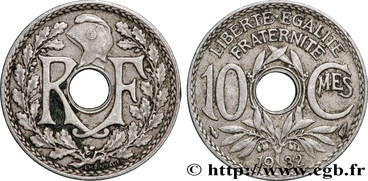 10 centimes Lindauer 1932 F.138/19 XF