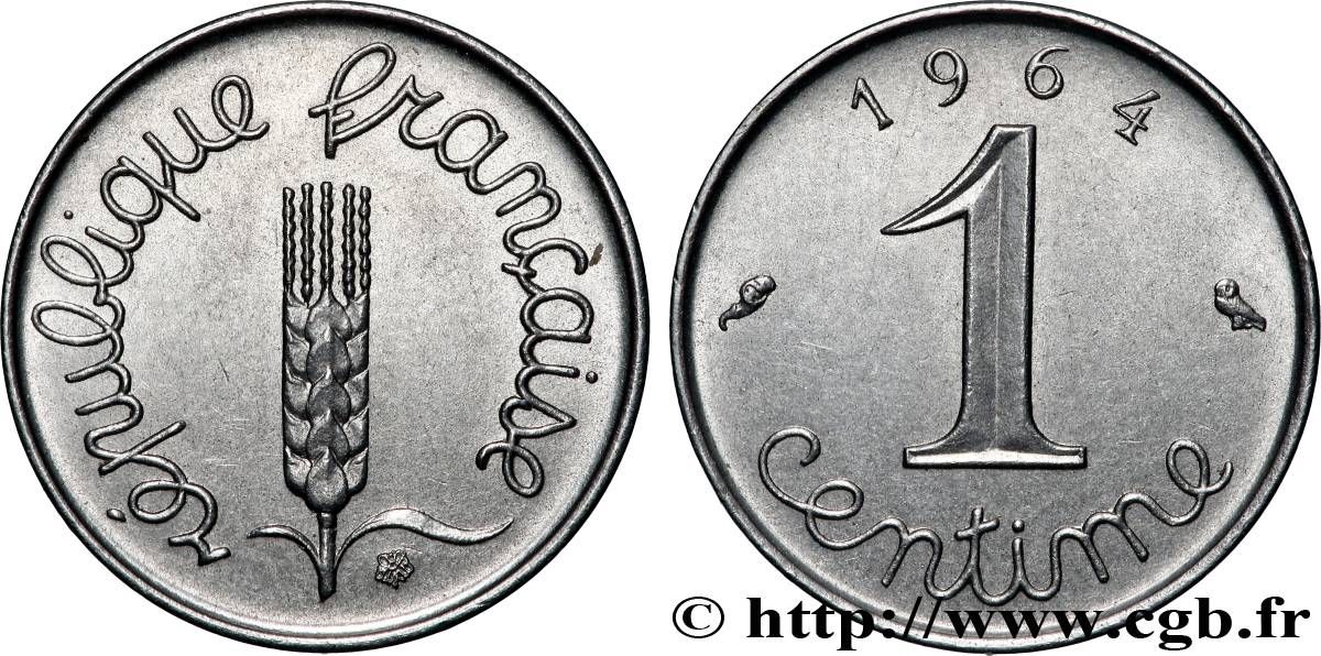 1 centime Épi 1964 Paris F.106/8 MS