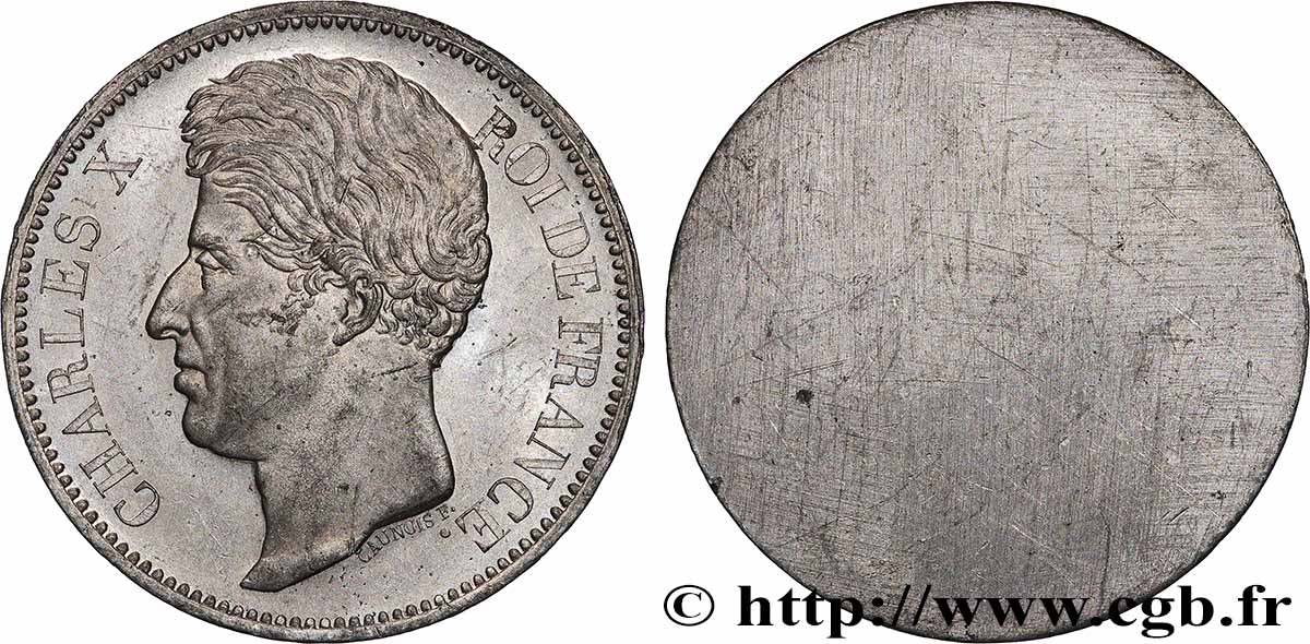Épreuve uniface d’avers de 5 francs par Caunois n.d. Paris T.T.3020 1 MS