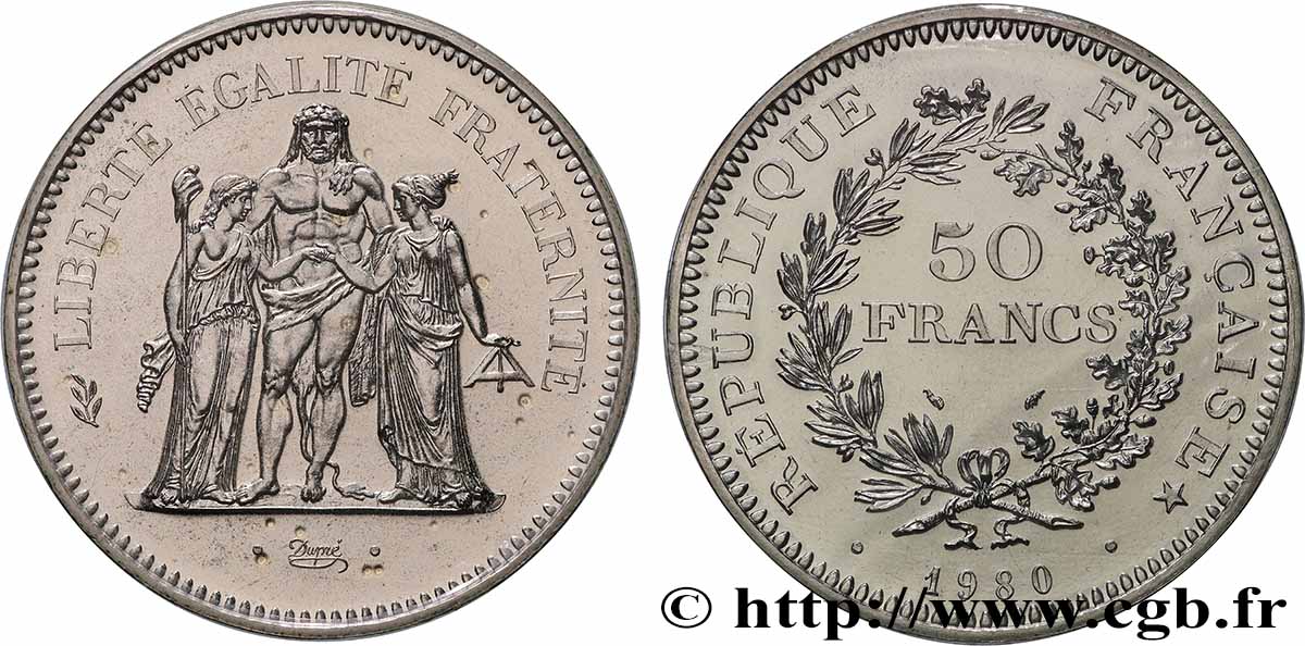 50 francs Hercule 1980 F.427/8 MS