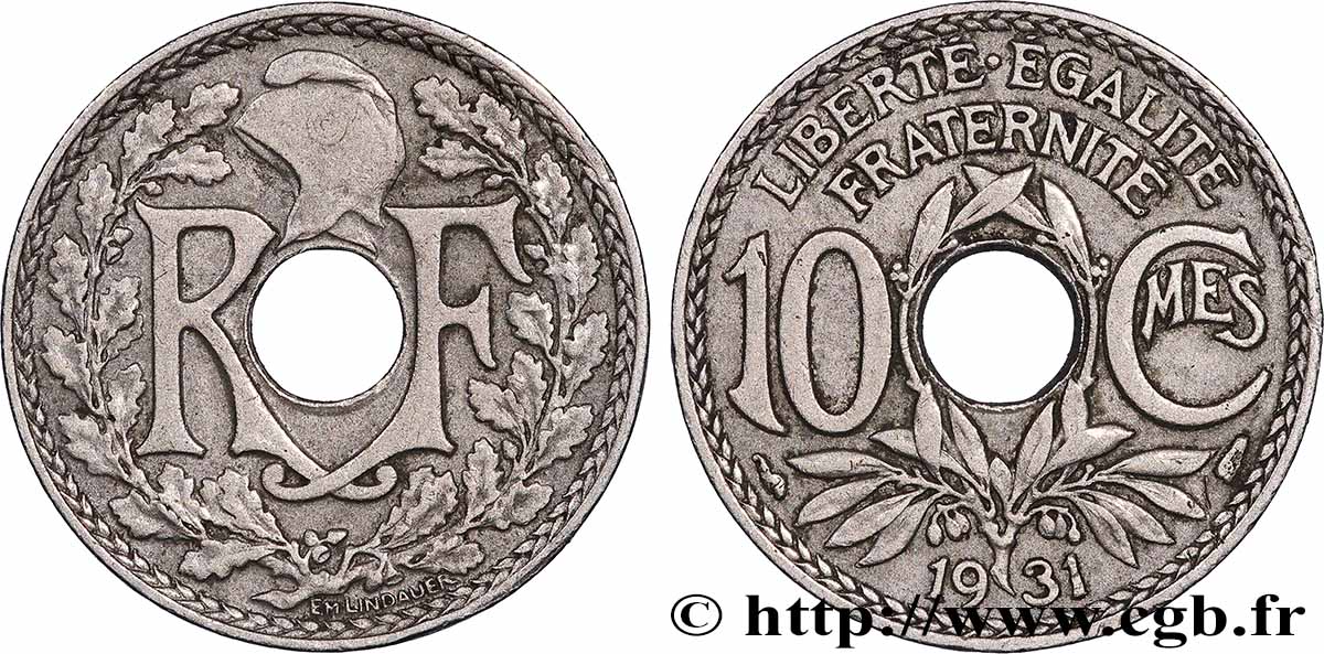 10 centimes Lindauer 1931 F.138/18 fVZ