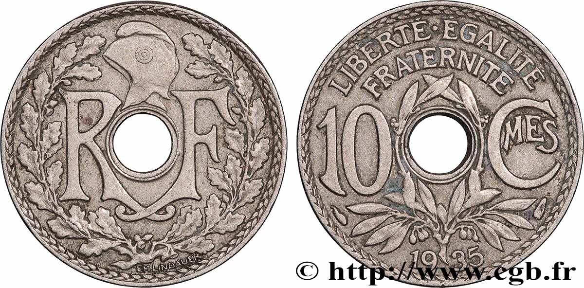 10 centimes Lindauer 1935 F.138/22 q.SPL