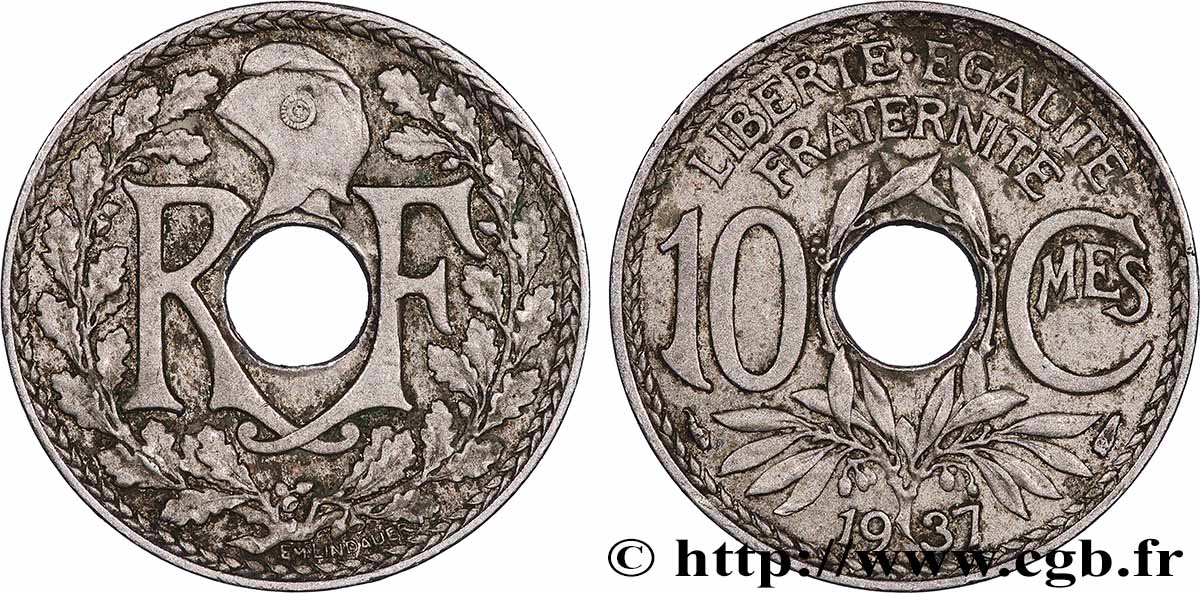 10 centimes Lindauer 1937 F.138/24 SPL