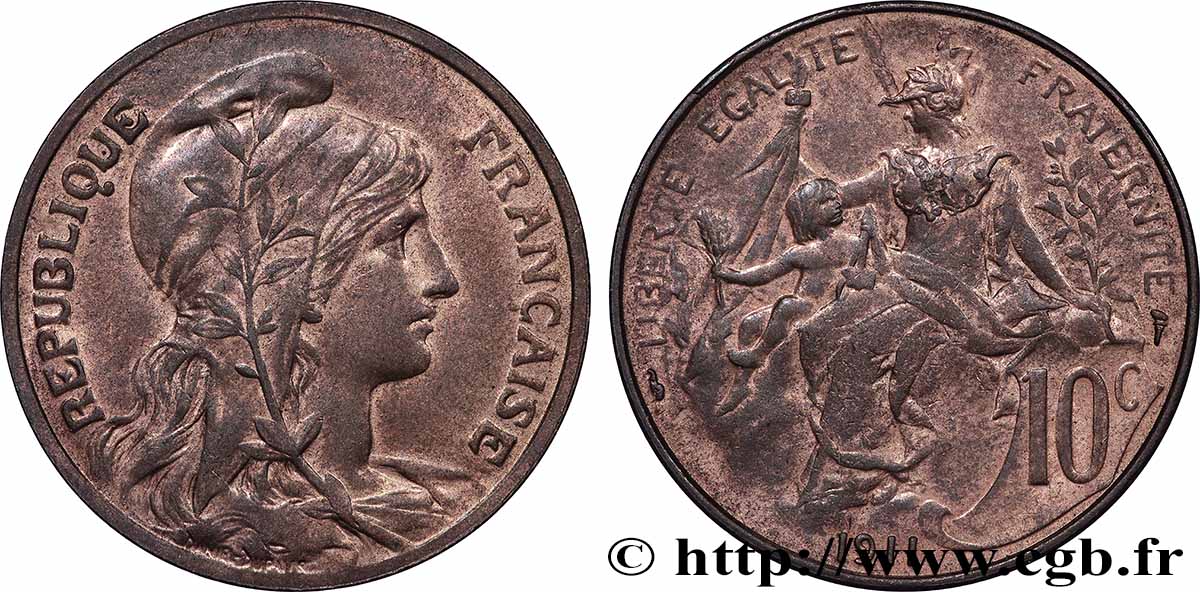 10 centimes Daniel-Dupuis 1911 F.136/20 AU