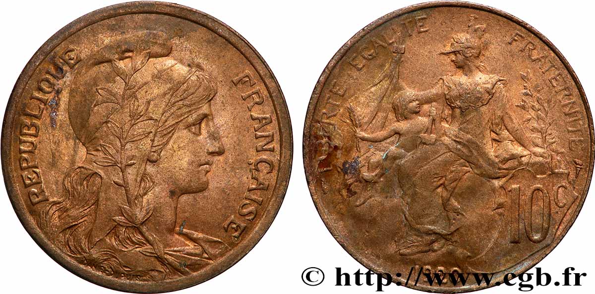 10 centimes Daniel-Dupuis 1920 F.136/29 AU