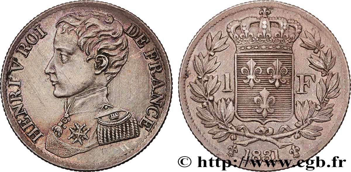 1 franc 1831 VG.2705 XF
