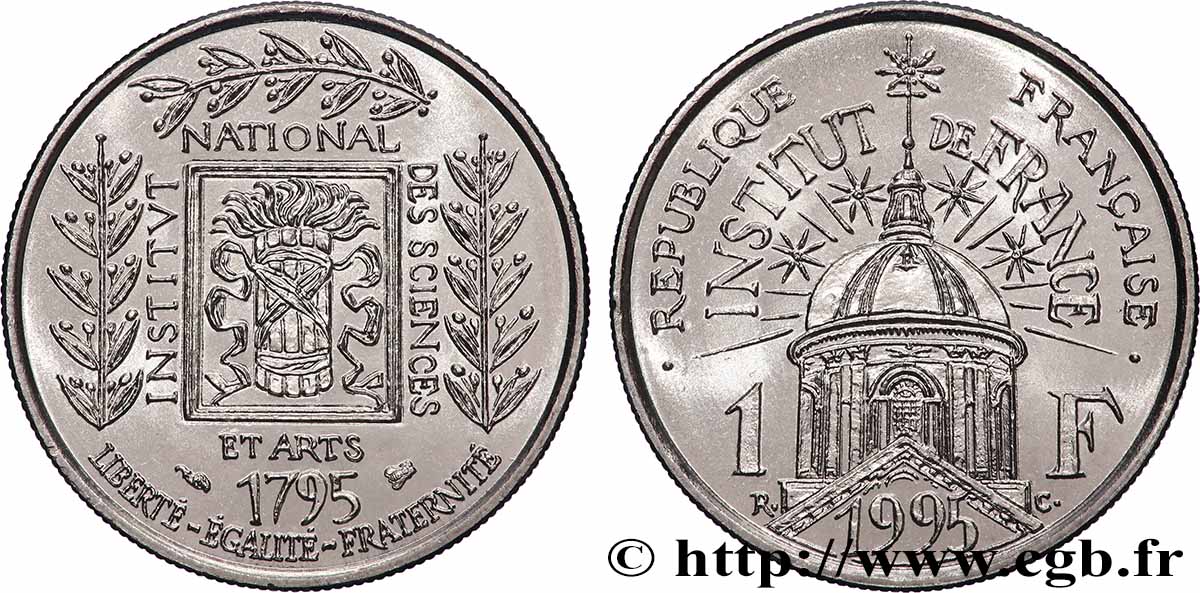 1 franc Institut de France 1995 F.230/2 fST
