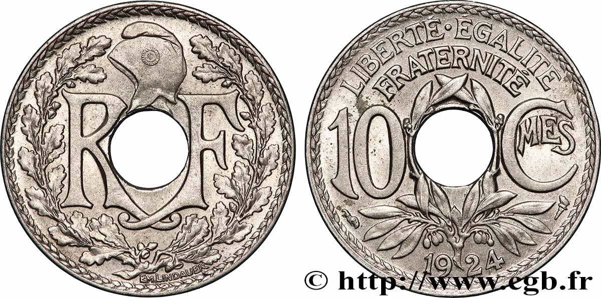 10 centimes Lindauer 1924 Paris F.138/10 VZ