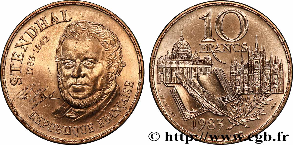 10 francs Stendhal 1983 F.368/2 SUP+