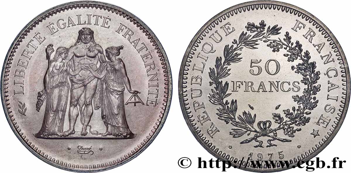 50 francs Hercule 1975 F.427/3 MS