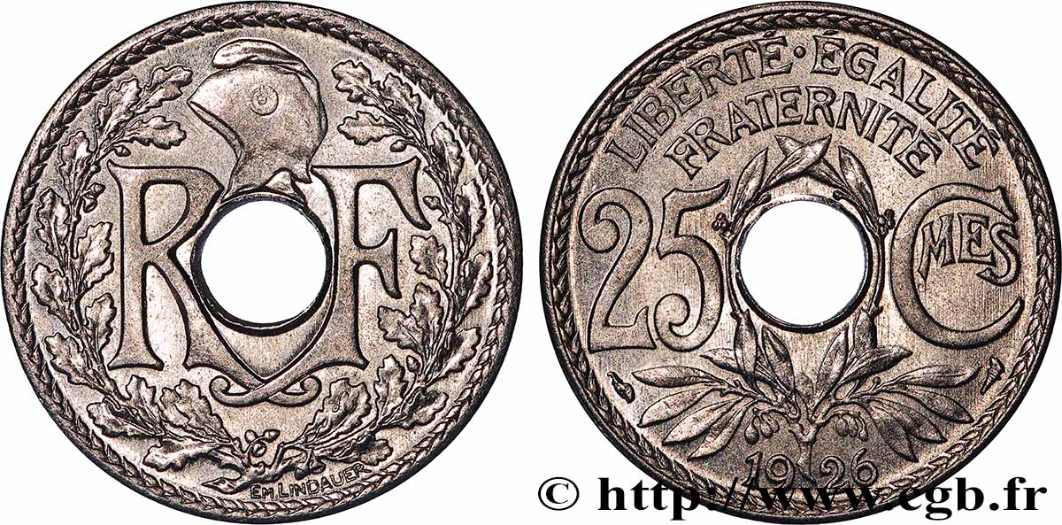 25 centimes Lindauer 1926 F.171/10 SUP