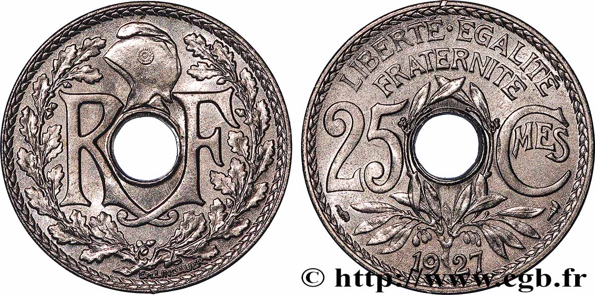 25 centimes Lindauer 1927 F.171/11 SPL