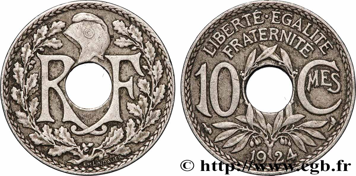 10 centimes Lindauer 1924 Paris F.138/10 TTB