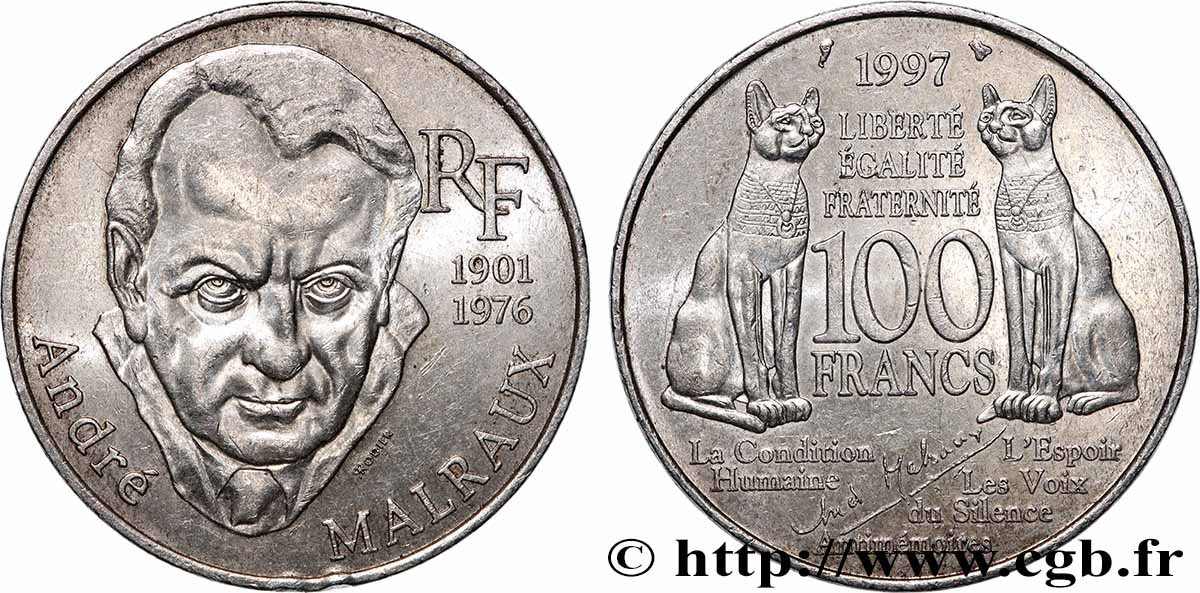 100 francs Malraux 1997 F.465/2 VZ