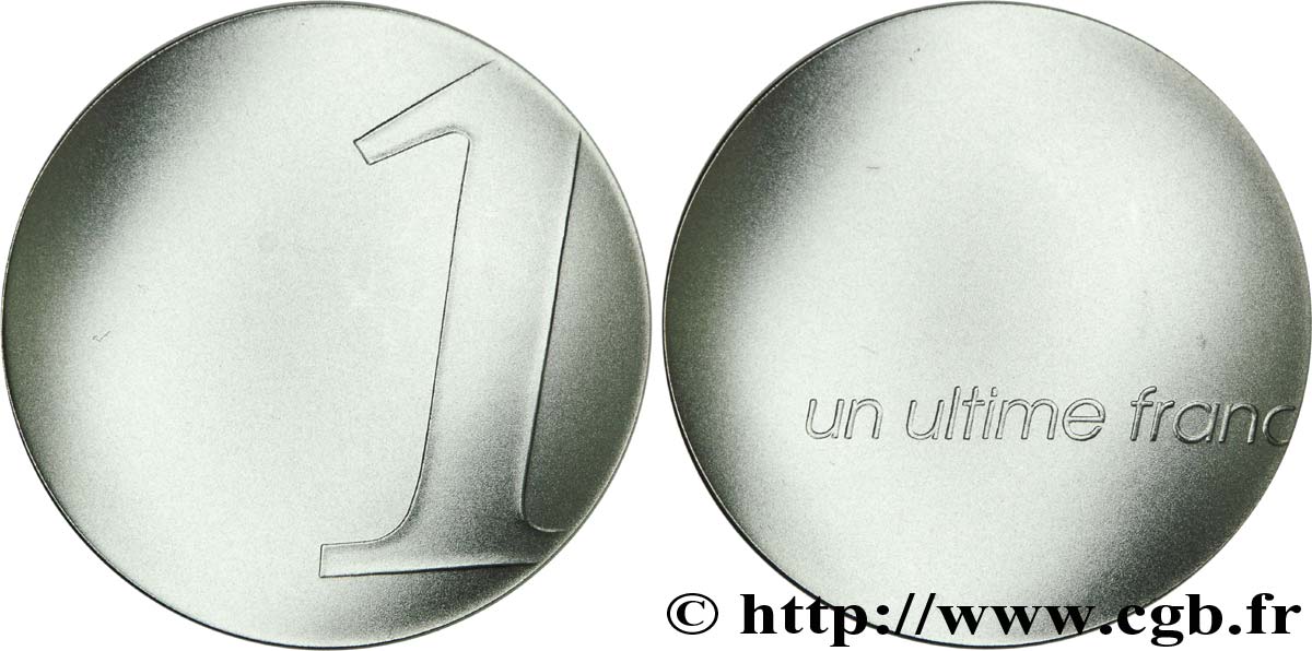 1 franc, Ultime Franc par Starck 2001 F.1008 2 ST68