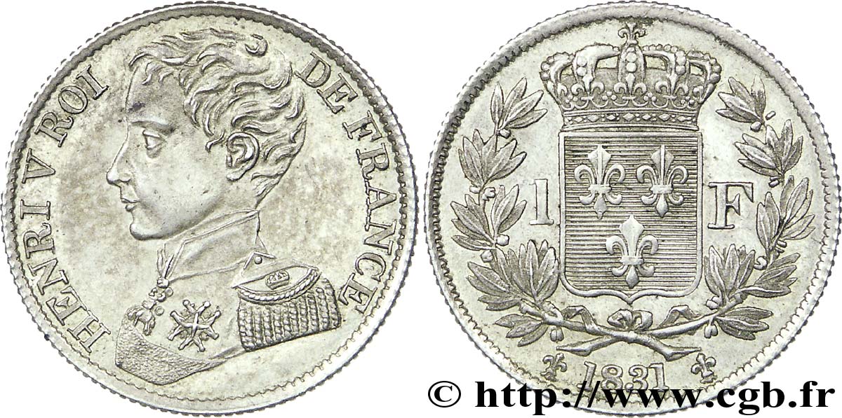 1 franc 1831 VG.2705 SUP60