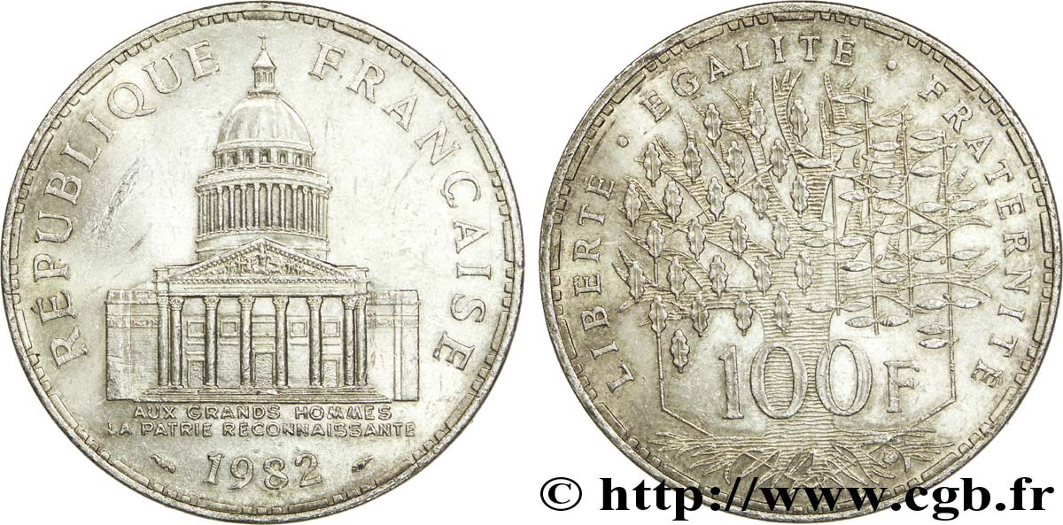 100 francs Panthéon 1982 F.451/2 MBC48