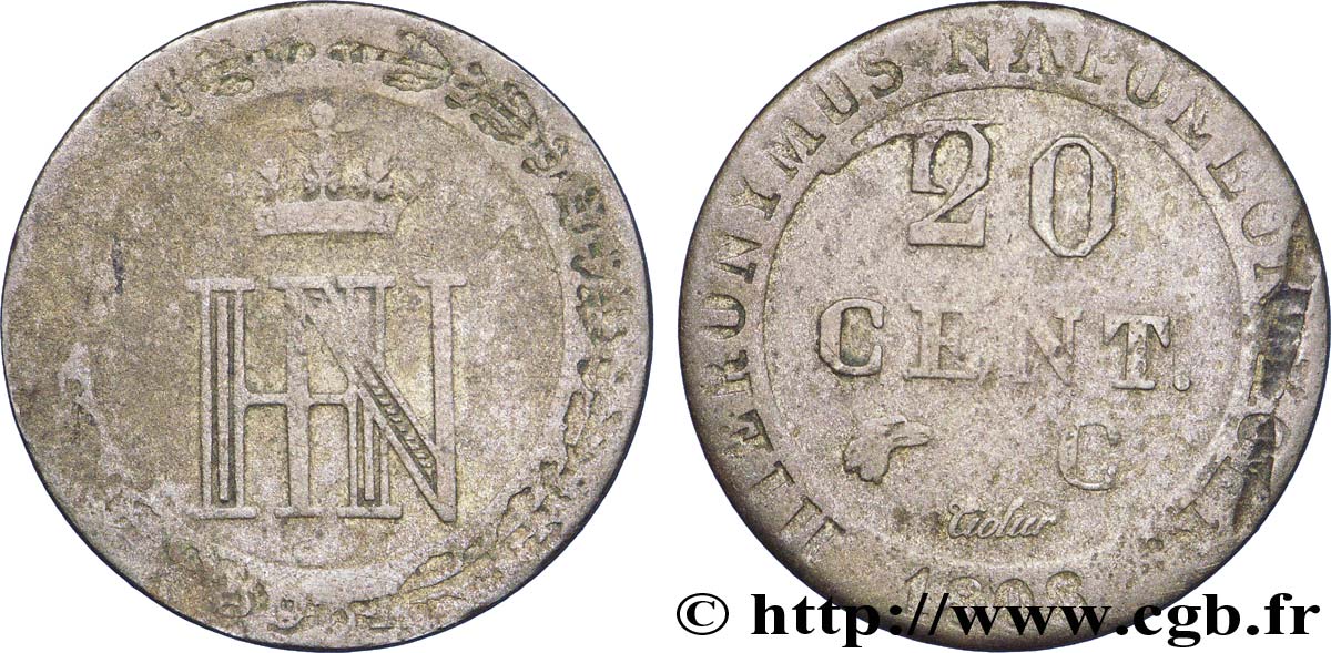 20 centimes 1809 Cassel VG.2027 TB20