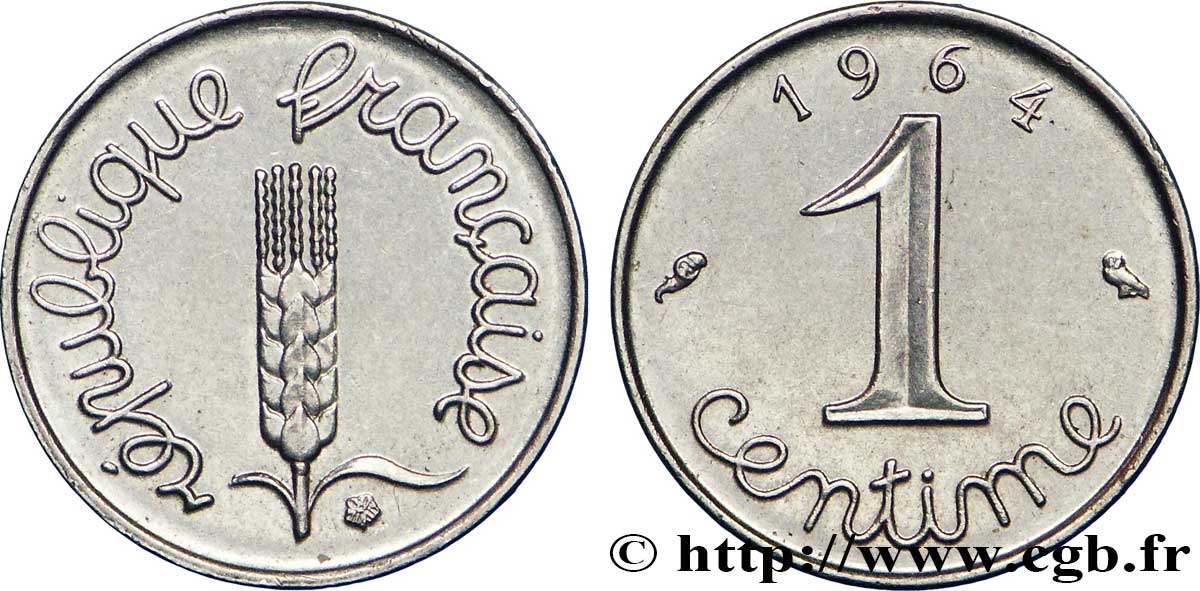 1 centime Épi 1964 Paris F.106/8 TTB45