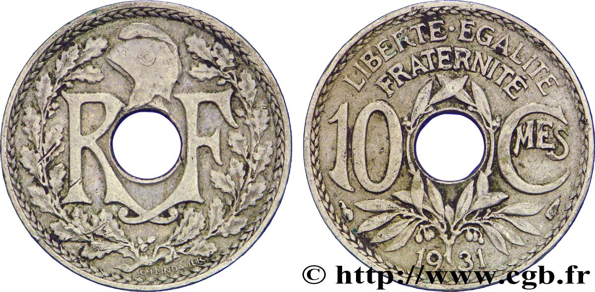 10 centimes Lindauer 1931  F.138/18 TTB45 