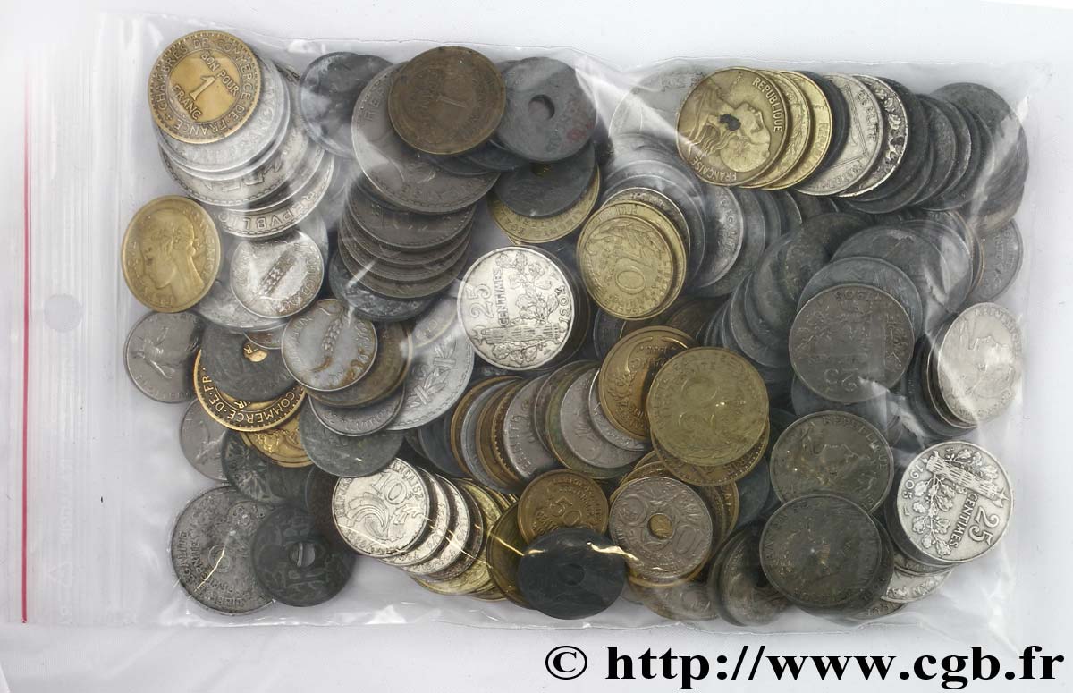 1 kilo de monnaies françaises n.d.   SGE/VZ 