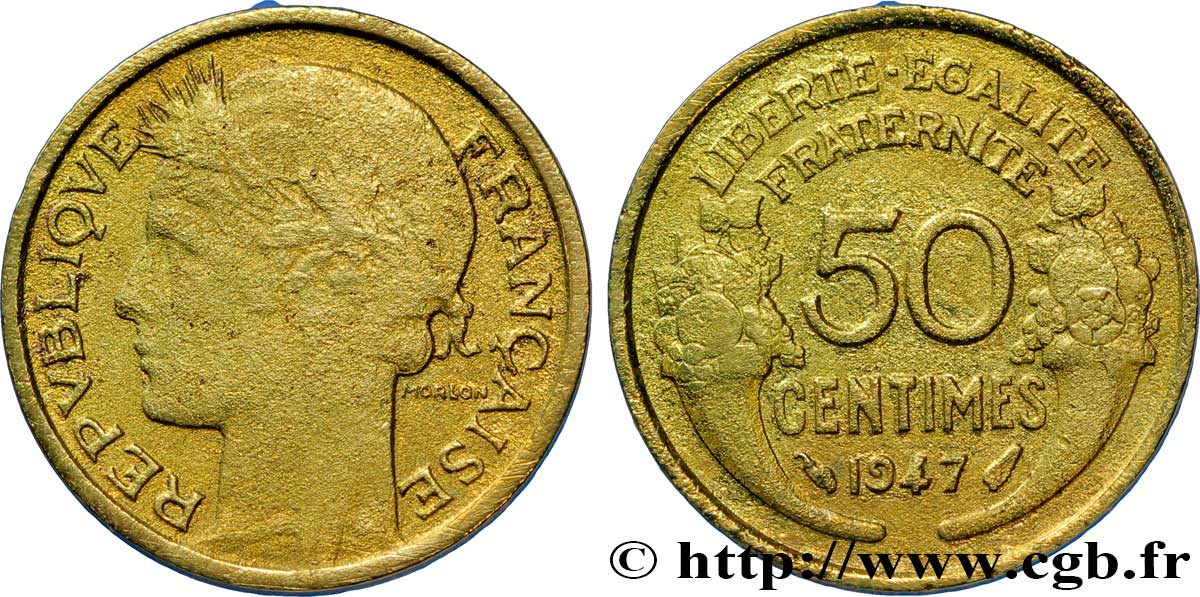 50 centimes Morlon 1947 Paris F.192/19 VF20