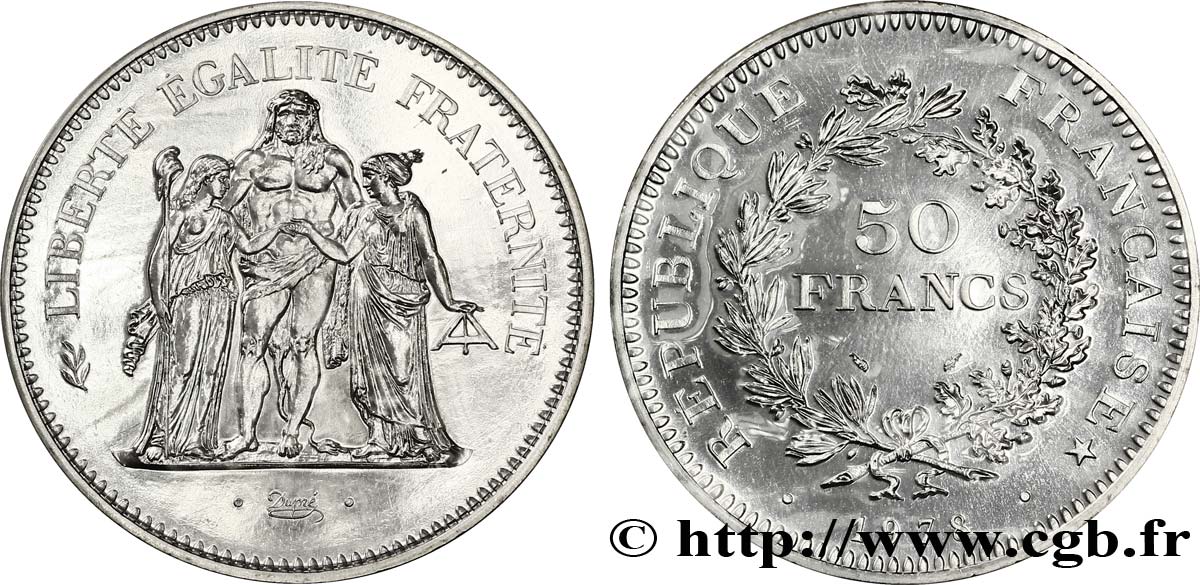 50 francs Hercule 1978 F.427/6 FDC68