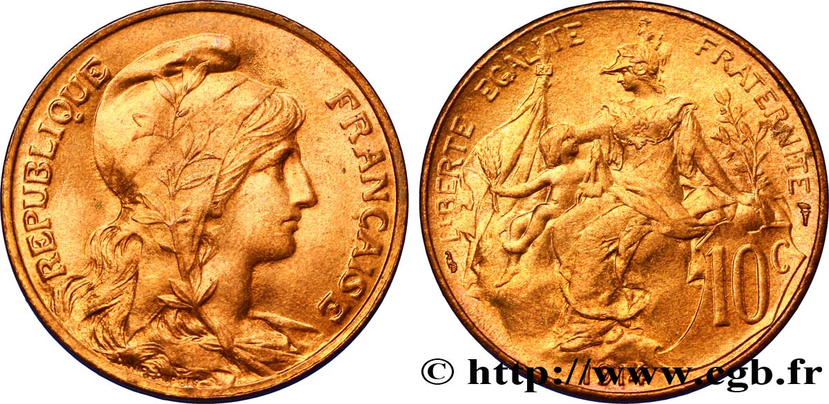 10 centimes Daniel-Dupuis 1914  F.136/23 fST63 