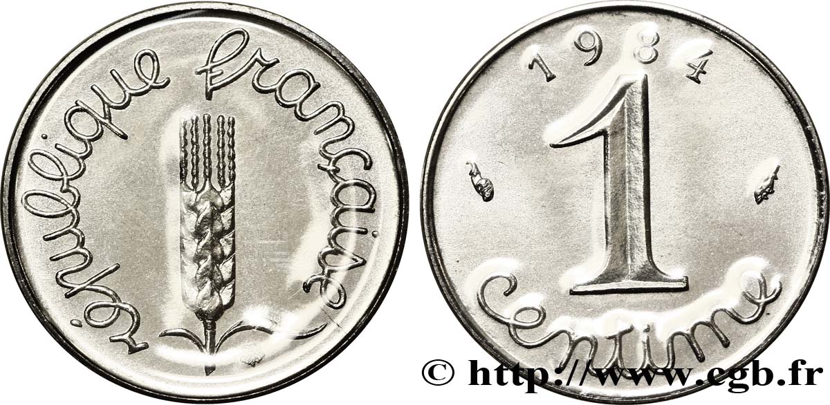 1 centime Épi 1984 Pessac F.106/41 FDC70