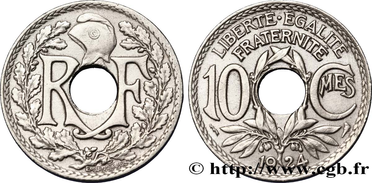 10 centimes Lindauer 1924 Poissy F.138/11 TTB50 