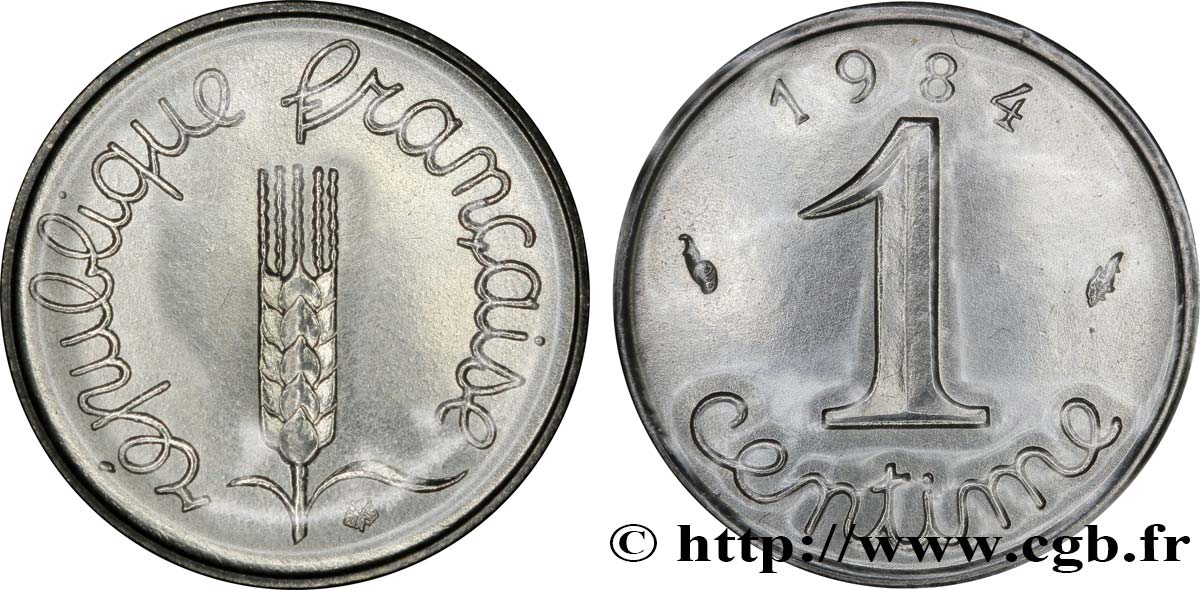 1 centime Épi 1984 Pessac F.106/41 FDC70