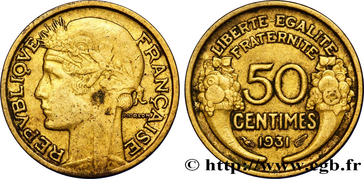 50 centimes Morlon 1931  F.192/5 SS48 